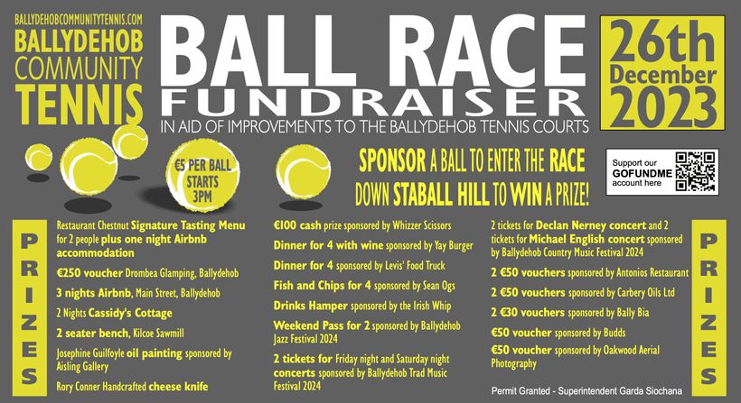 Ball race prizes